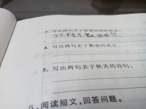 我能寫出兩句關于秋天的詩句