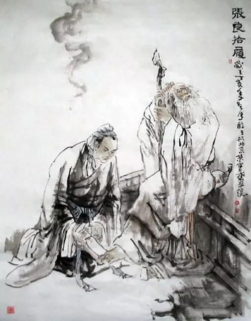 關于張良的詩句