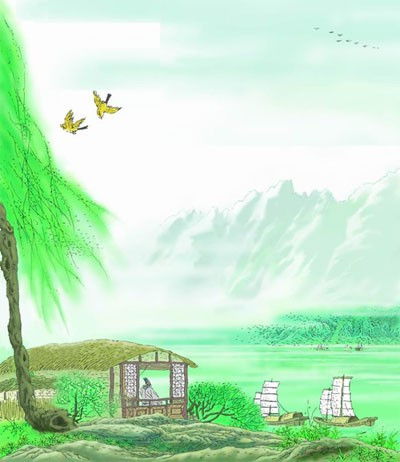 古詩(shī)里含有萬(wàn)的詩(shī)句