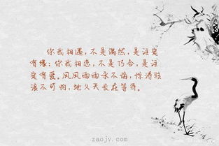 表達(dá)相識(shí)是注定緣分的古詩(shī)句