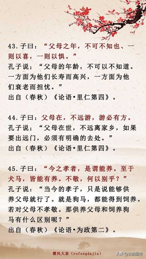 關(guān)于陪伴孝的名言詩句