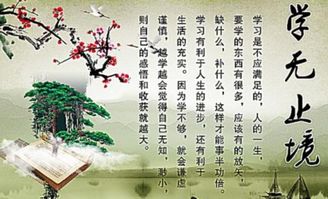 形容學(xué)無(wú)止境的古詩(shī)句