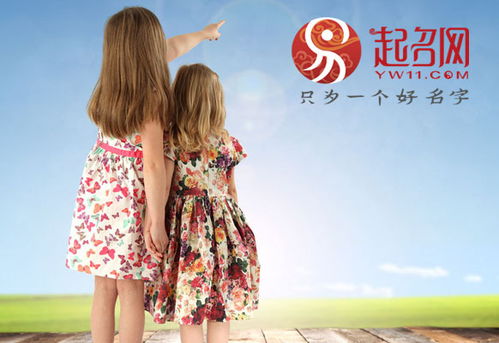 雙胞胎女孩古詩句名字