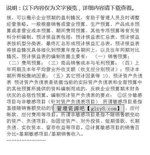 財務(wù)預算實(shí)習報告(財務(wù)預算實(shí)習報告)