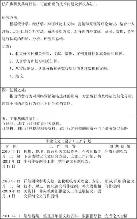 旅游論文開(kāi)題報告(旅游管理畢業(yè)論文開(kāi)題報告)