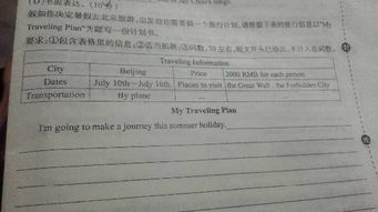 暑假旅游計(jì)劃作文開頭