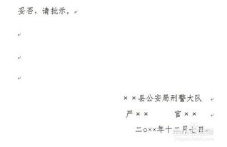 呈請(qǐng)搜查報(bào)告書(shū)格式(建議報(bào)告書(shū)格式)