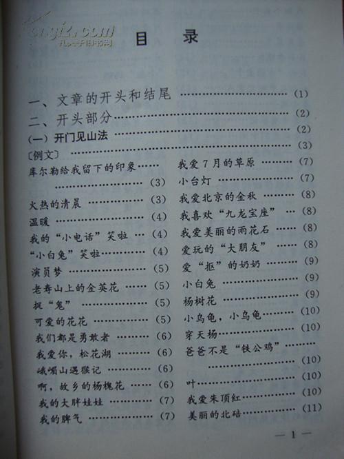 小學(xué)生經(jīng)典開(kāi)頭作文