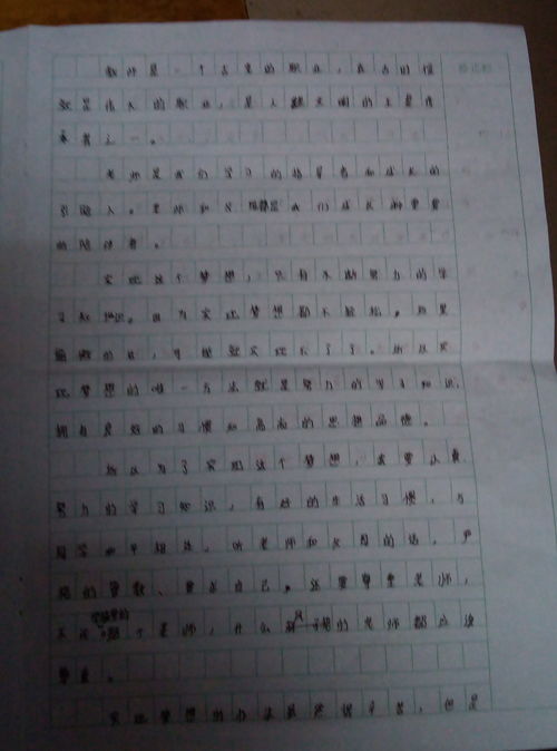 我以為我的夢(mèng)想的作文開(kāi)頭