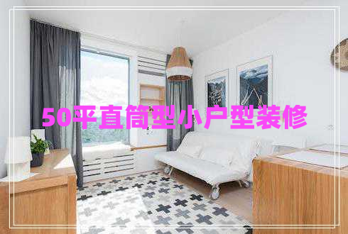 50平直筒型小戶(hù)型裝修