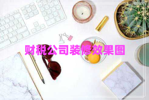 財(cái)稅公司裝修效果圖