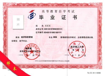 長(zhǎng)沙理工自考本科學(xué)位證