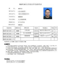 201910月自考本科成績