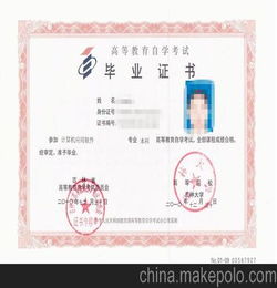 自考?？票究埔划厴I(yè)