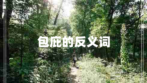 包庇的反義詞