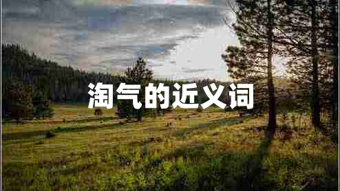 淘氣的近義詞