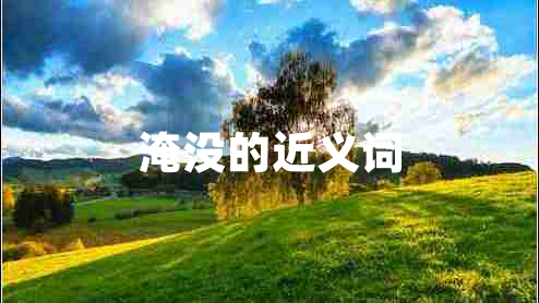 淹沒的近義詞