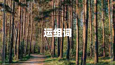 運(yùn)組詞
