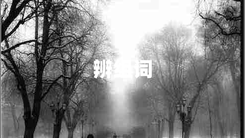 辨組詞