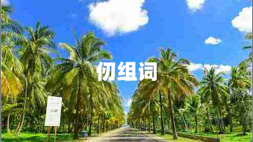 仞組詞