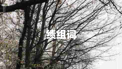 績組詞