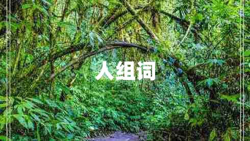 人組詞