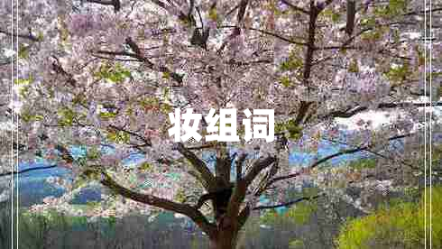 妝組詞
