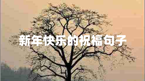 新年快樂(lè)的祝福句子