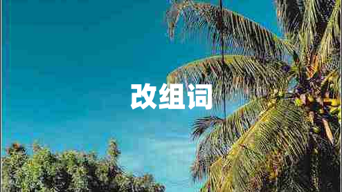 改組詞