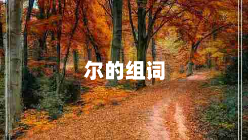 爾的組詞