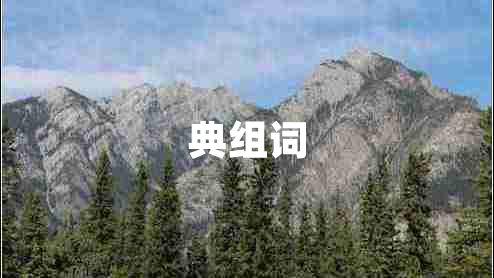 典組詞