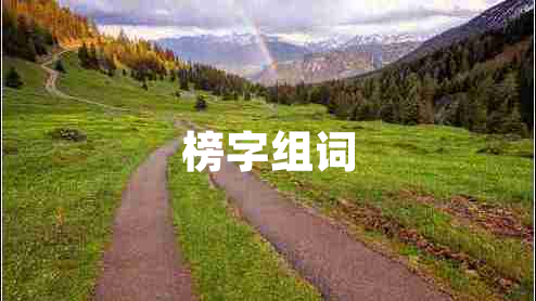 榜字組詞