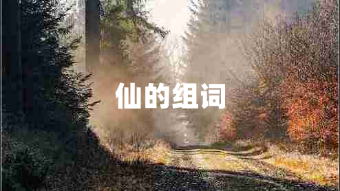 仙的組詞