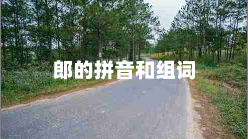 郎的拼音和組詞