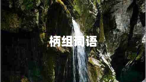 柄組詞語(yǔ)