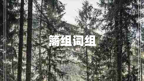 籬組詞組