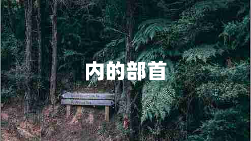 內的部首