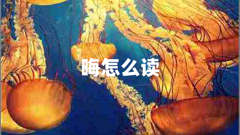 晦怎么讀