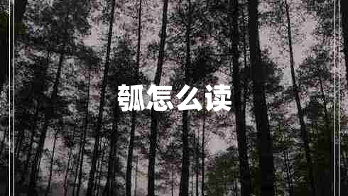 瓠怎么讀