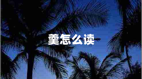 羹怎么讀