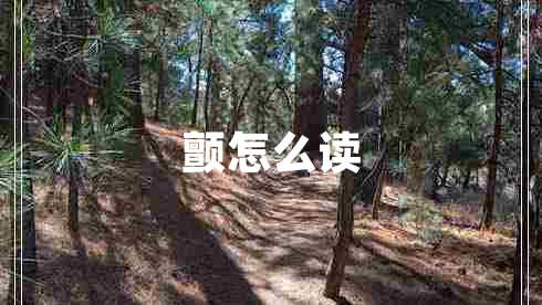 顫怎么讀