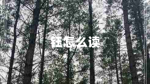鈺怎么讀