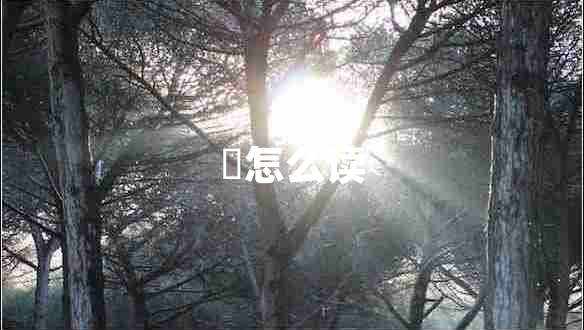瓩怎么讀