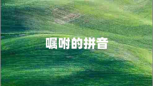 囑咐的拼音