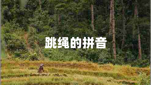 跳繩的拼音