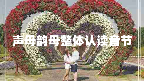 聲母韻母整體認讀音節