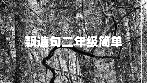 飄造句二年級簡(jiǎn)單