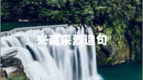 興高采烈造句