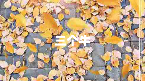 三個(gè)牛