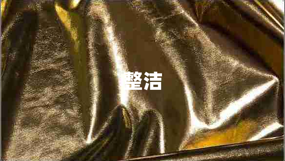整潔